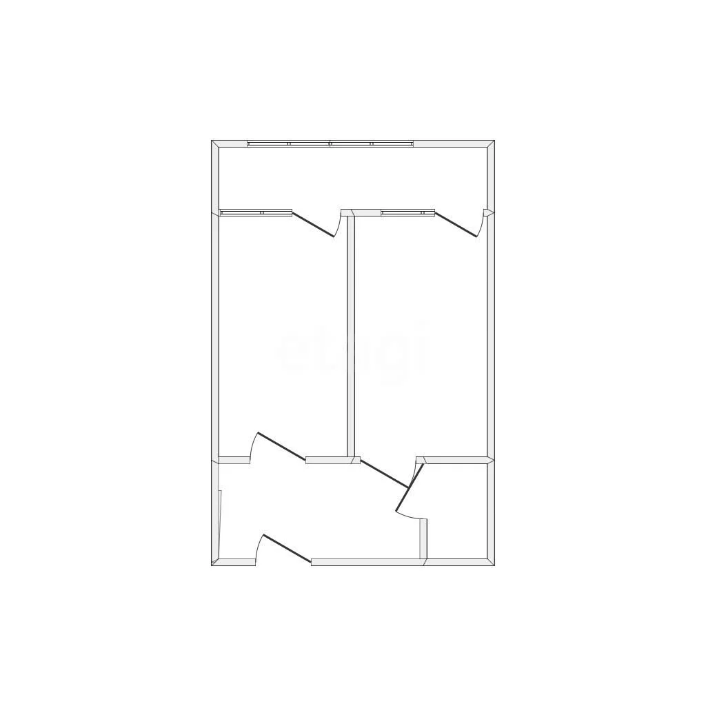 1-к квартира, 37м² (улица Краеведа Соловьёва, 6к4) - миниатюра 7