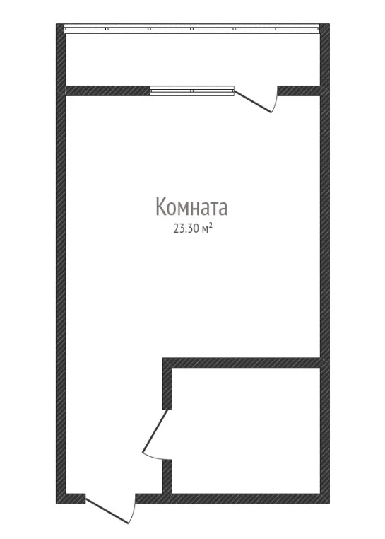 Студия, 23.3м² (Бжегокайская улица, 19к5) - миниатюра 14