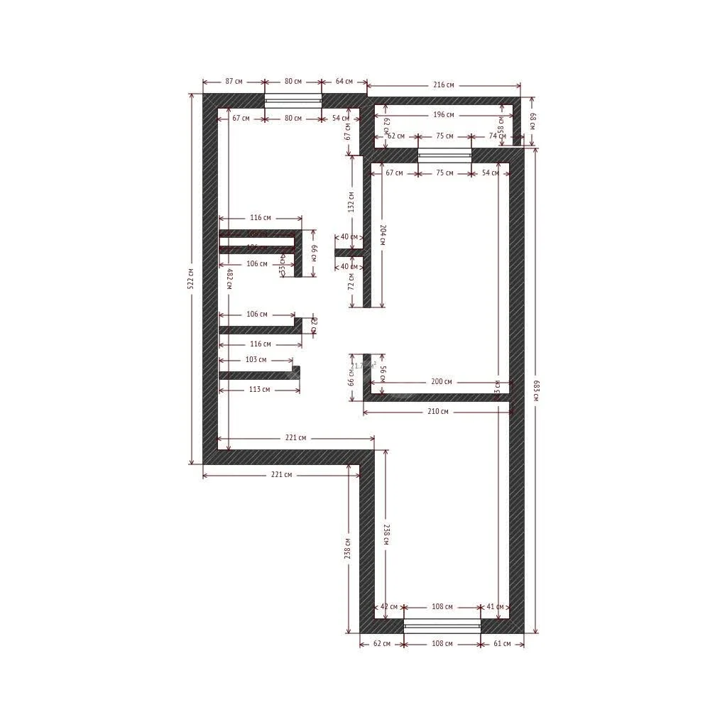 2-к квартира, 77.6м² (улица Леваневского, 187) - миниатюра 13
