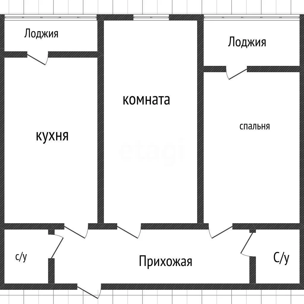 2-к квартира, 59.3м² (улица Адмирала Серебрякова, 3к1) - миниатюра 25
