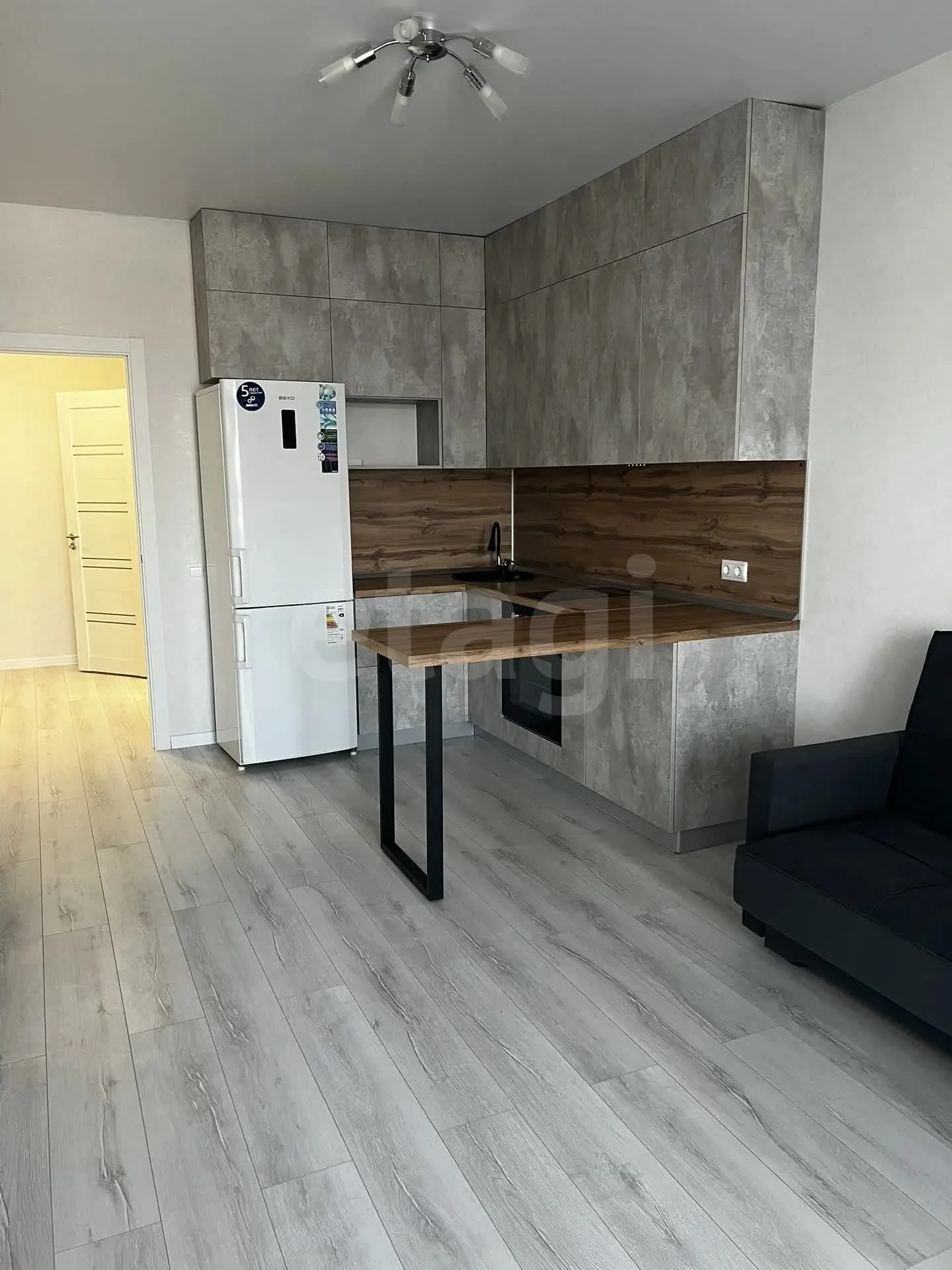 Студия, 27м² (Штурвальная улица, 10) - миниатюра 3