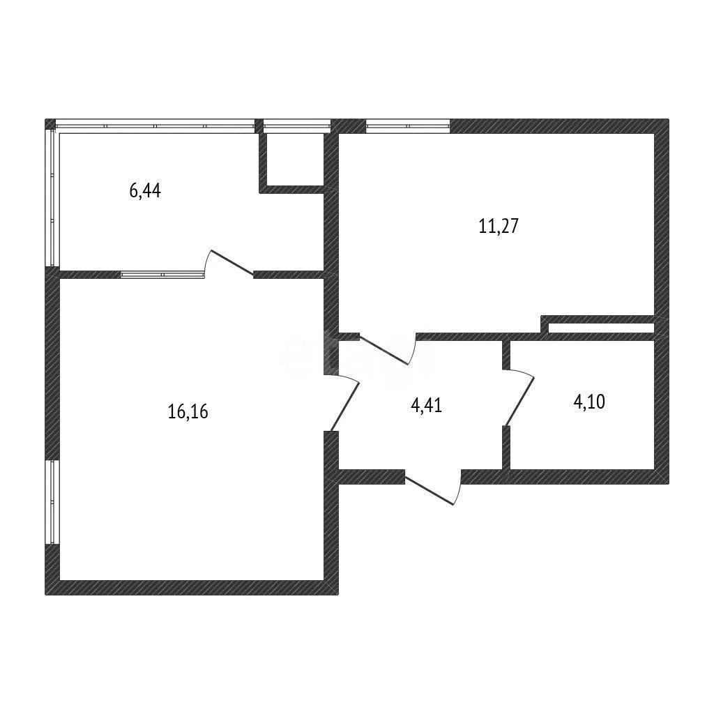 1-к квартира, 36.1м² (Штурвальная улица, 8) - миниатюра 10