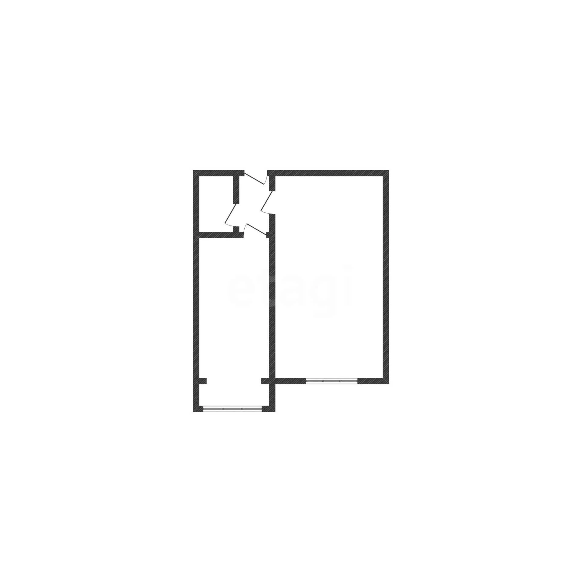 1-к квартира, 37.6м² (Угольный переулок, 6) - миниатюра 12