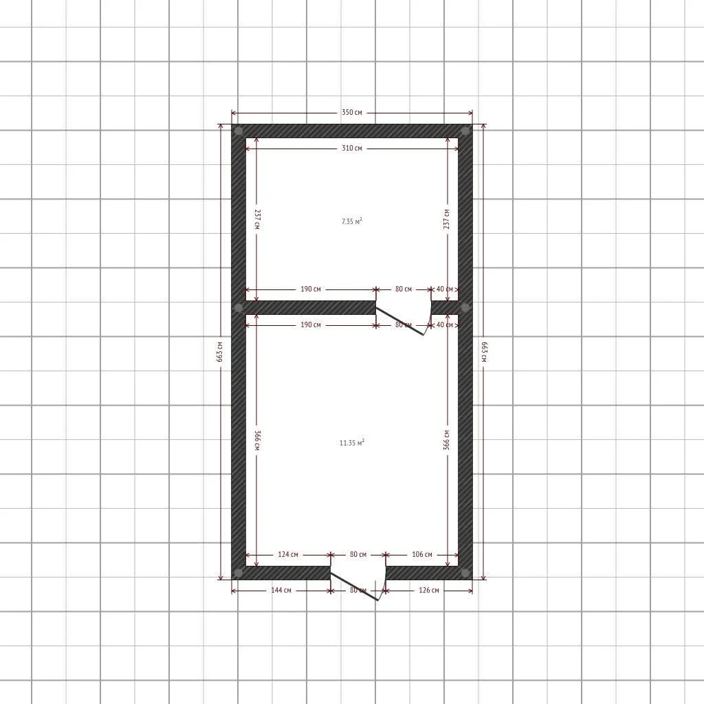 Комната, 21м² (улица Циолковского, 18) - миниатюра 10