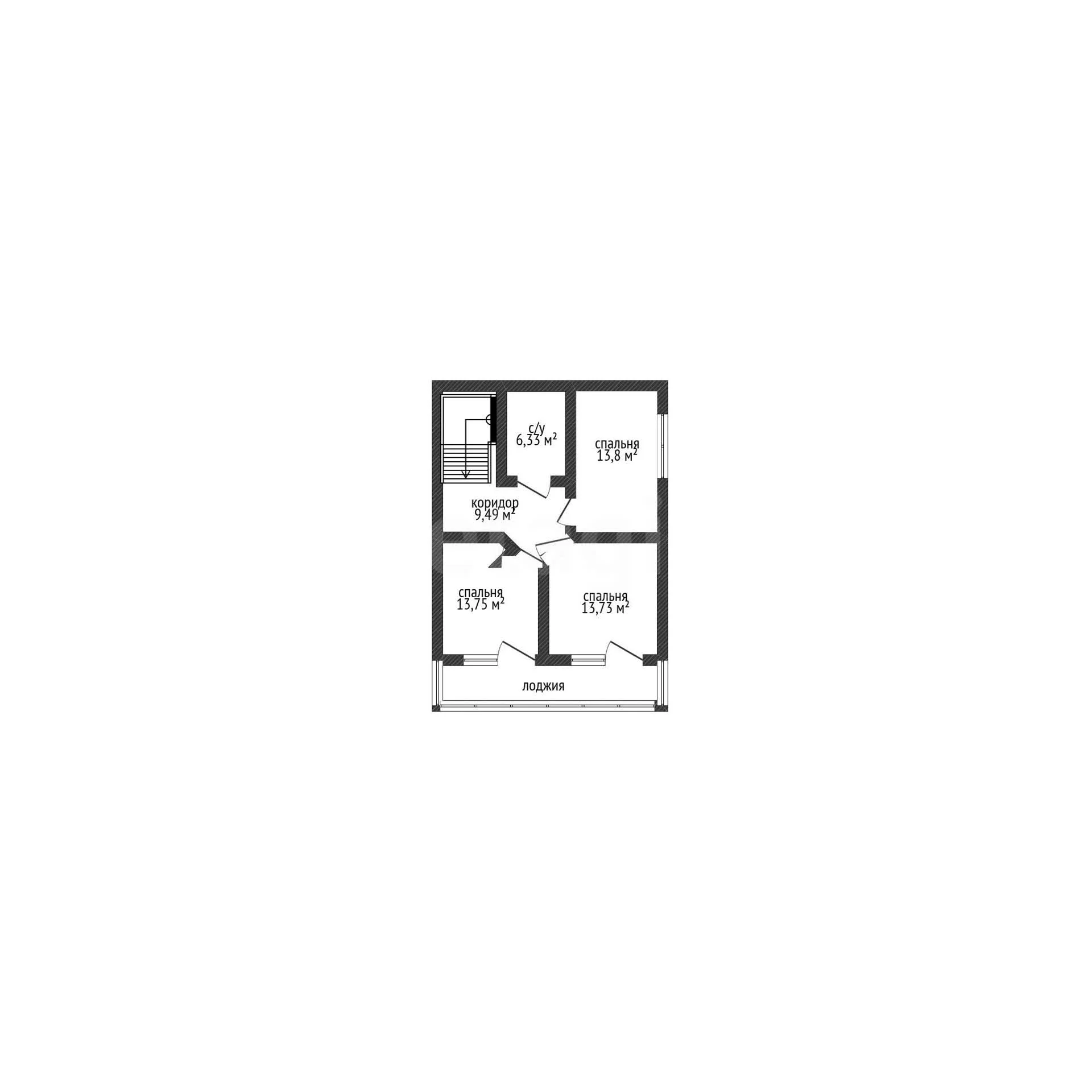 4-к+ квартира, 119.5м² (Оливковая улица, 1к47) - миниатюра 26