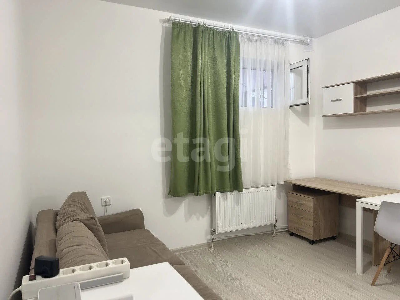 Студия, 21.7м² (Ленинский переулок, 15) - изображение 1