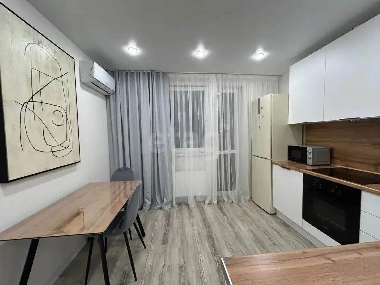 1-к квартира, 45.5м² (улица Селезнёва, 104/2) - изображение 1