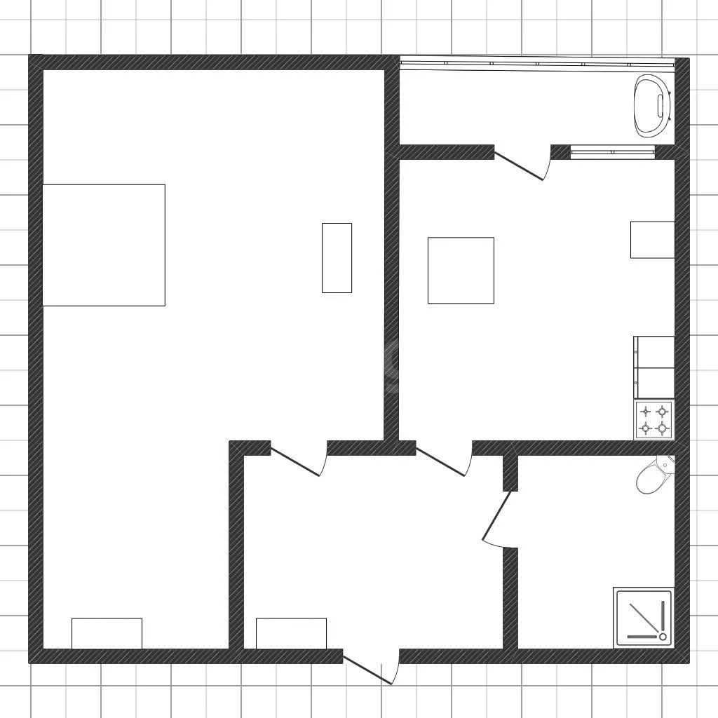 1-к квартира, 39.7м² (улица 1 Мая, 428) - миниатюра 10