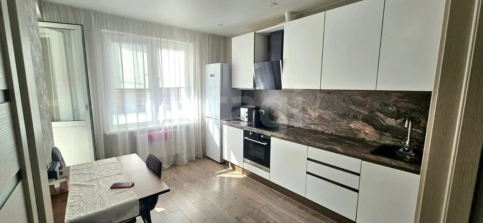 1-к квартира, 33.7м² (улица Западный Обход, 57к3) - изображение 1