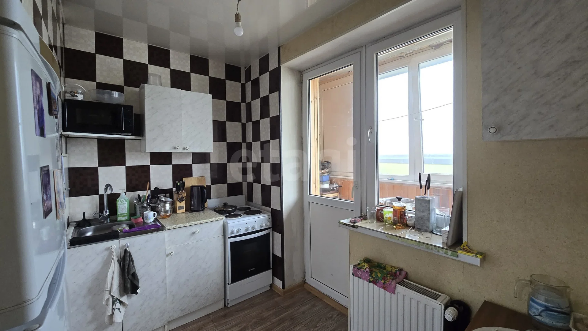 1-к квартира, 31.8м² (улица Красных Партизан, 1/3к3) - изображение 1