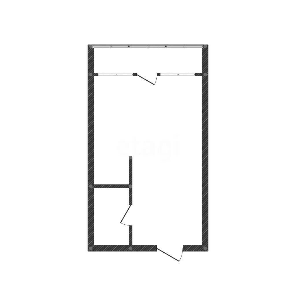 Студия, 35м² (улица Григория Пономаренко, 45) - миниатюра 10