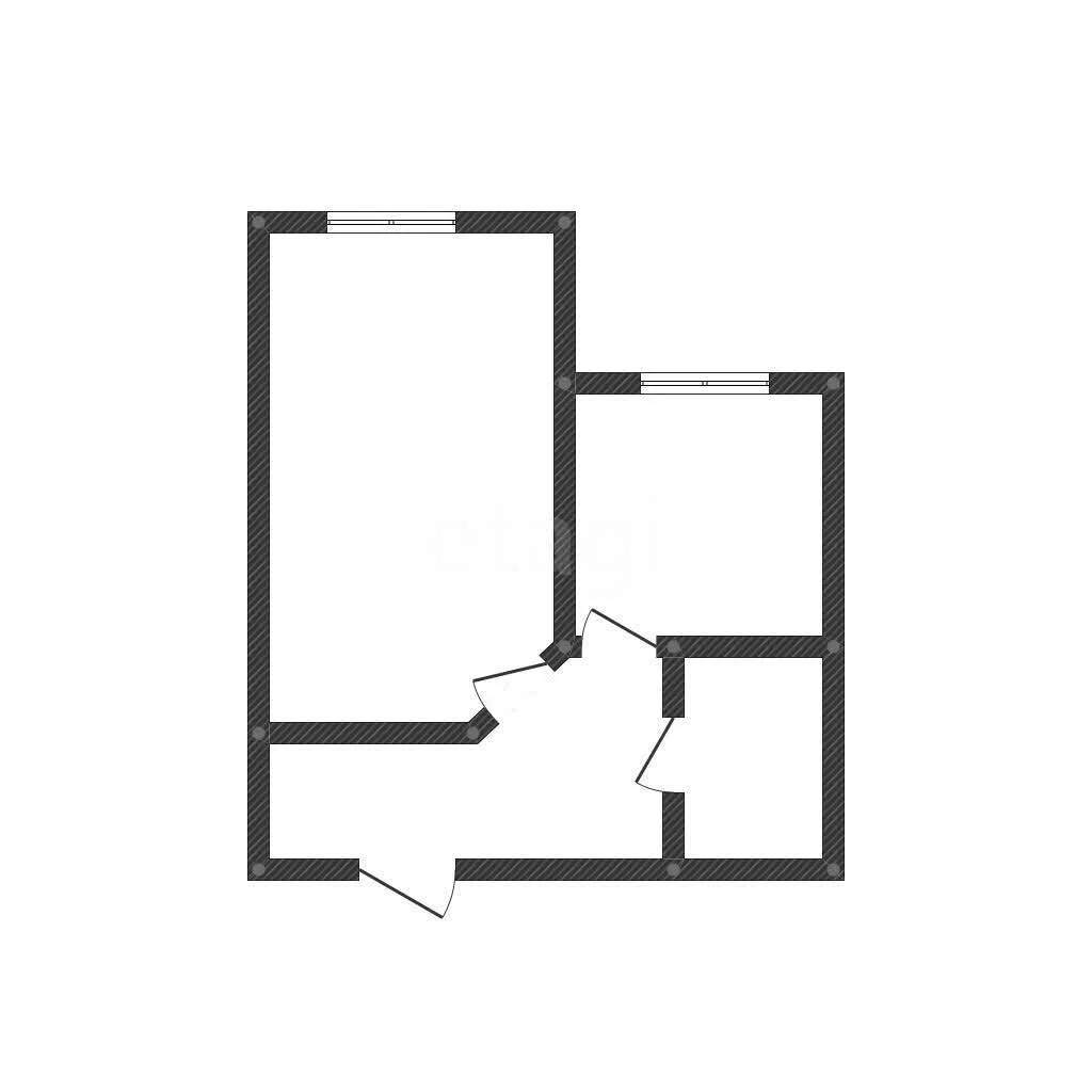 1-к квартира, 36.4м² (улица Генерала Петрова, 35) - миниатюра 9