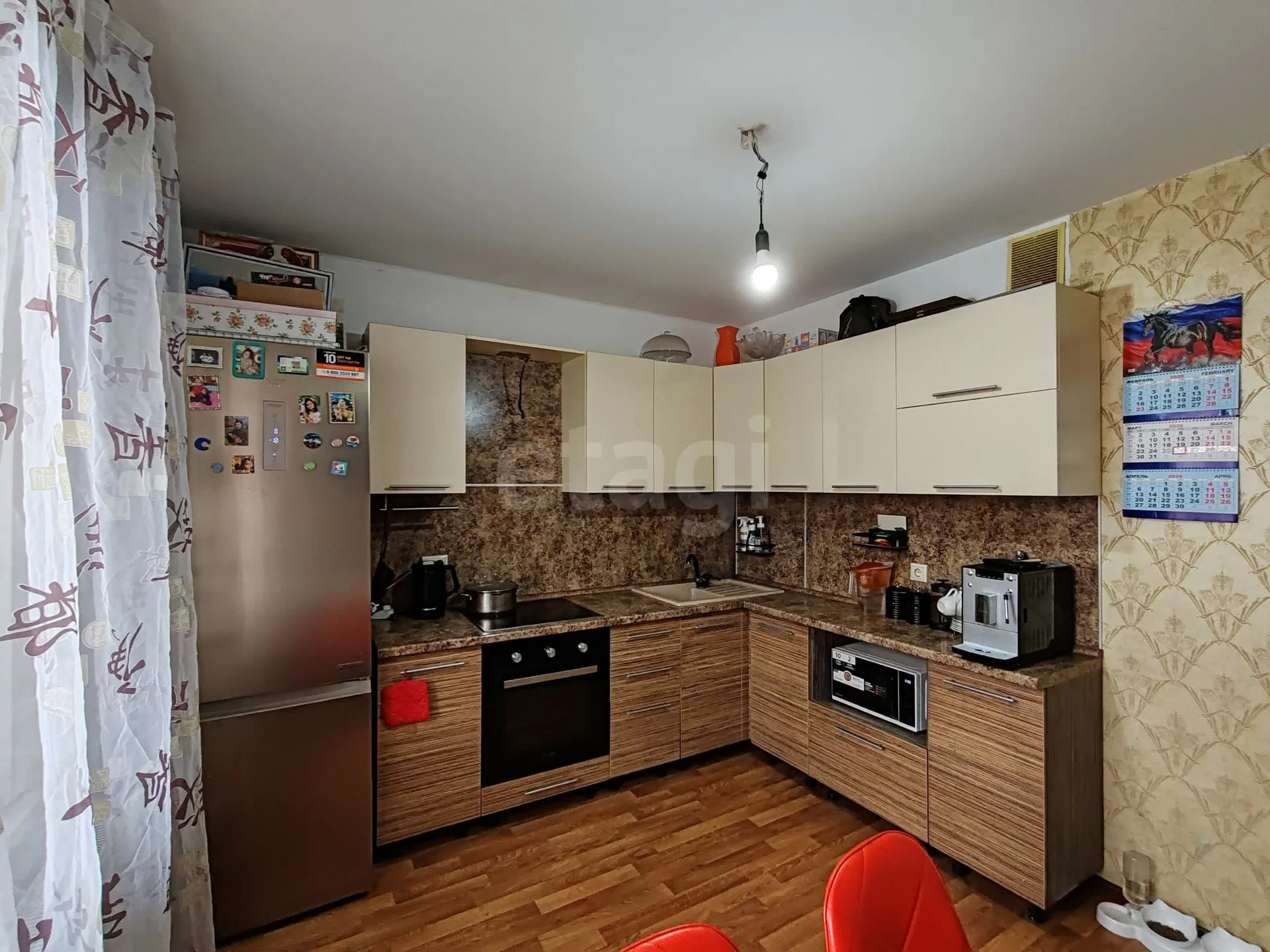 1-к квартира, 37.8м² (улица имени Валерия Гассия, 18) - изображение 1