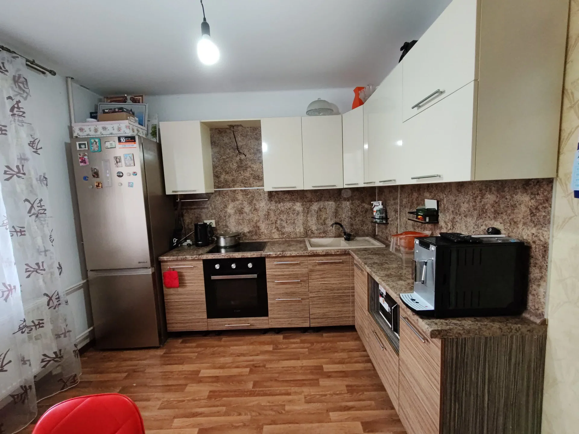 1-к квартира, 37.8м² (улица имени Валерия Гассия, 18) - миниатюра 3