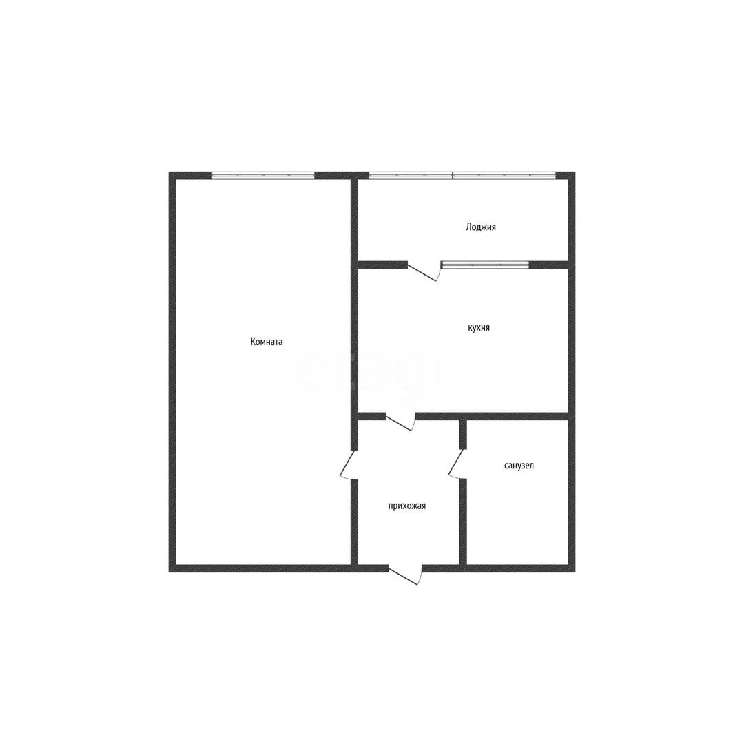 1-к квартира, 39.3м² (Высотная улица, 7к) - миниатюра 25