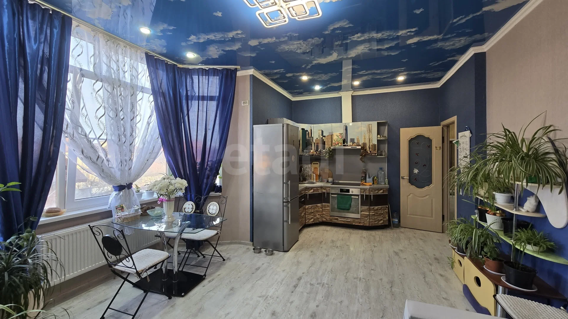 2-к квартира, 77.3м² (Кирпильская улица, 15) - миниатюра 11