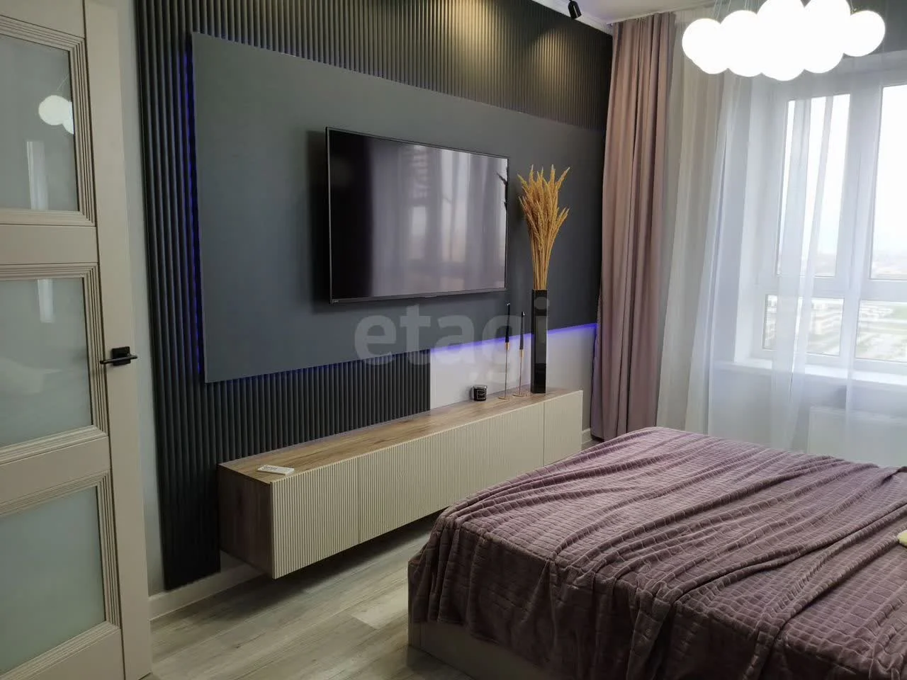1-к квартира, 40м² (улица Григория Булгакова, 8к1) - миниатюра 3