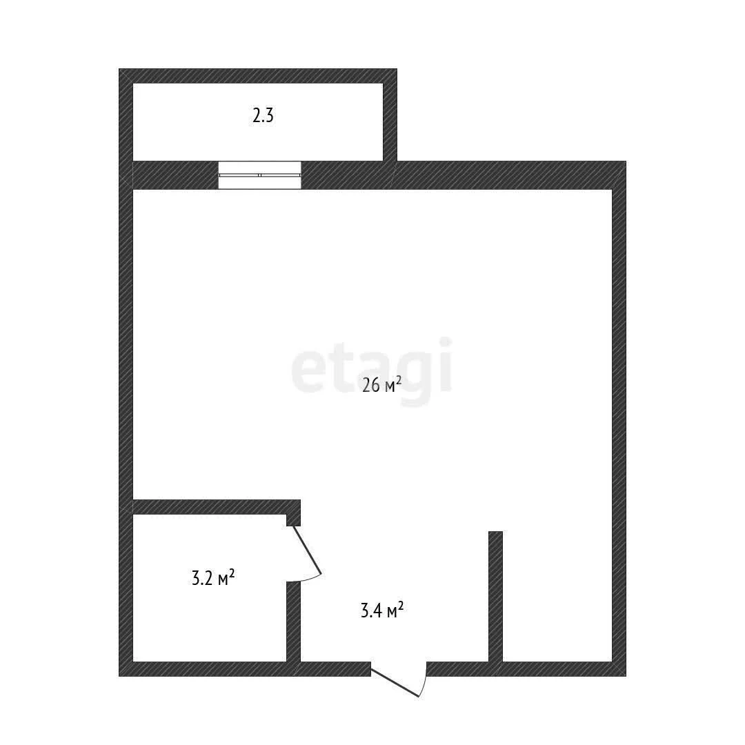 Студия, 21.9м² (Павловская улица, 1/10/1) - миниатюра 9