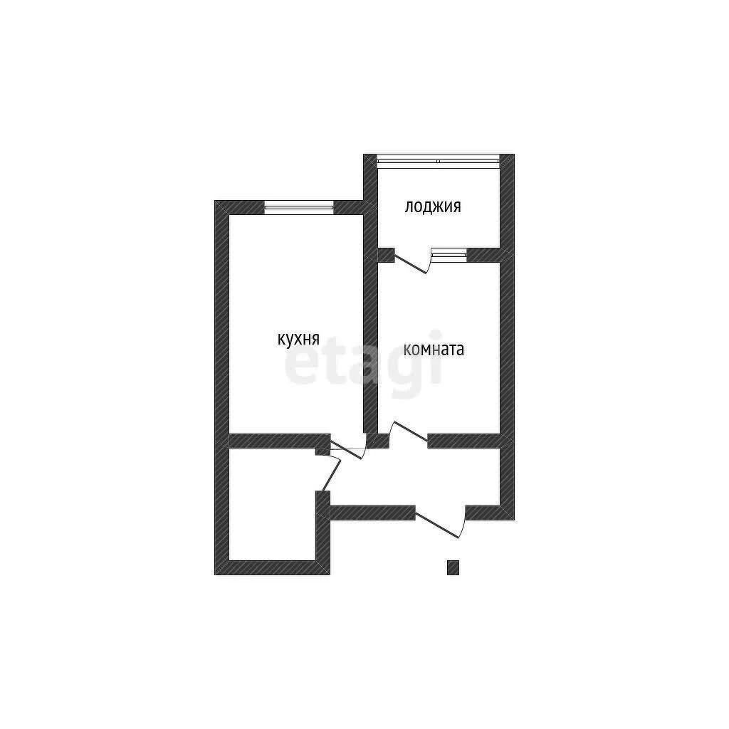 1-к квартира, 41.4м² (Казачья улица, 4к2) - миниатюра 16
