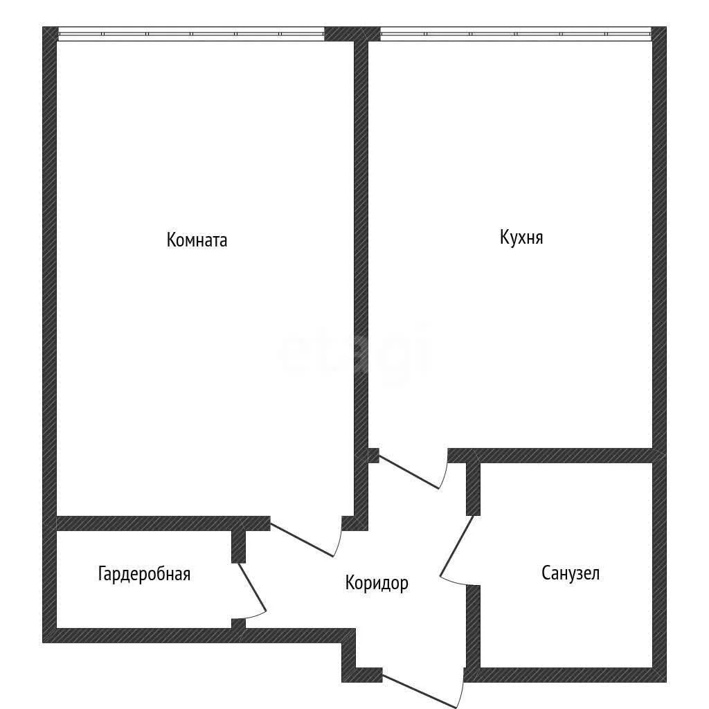 1-к квартира, 41.5м² (Обрывная улица, 132/1к5) - миниатюра 20