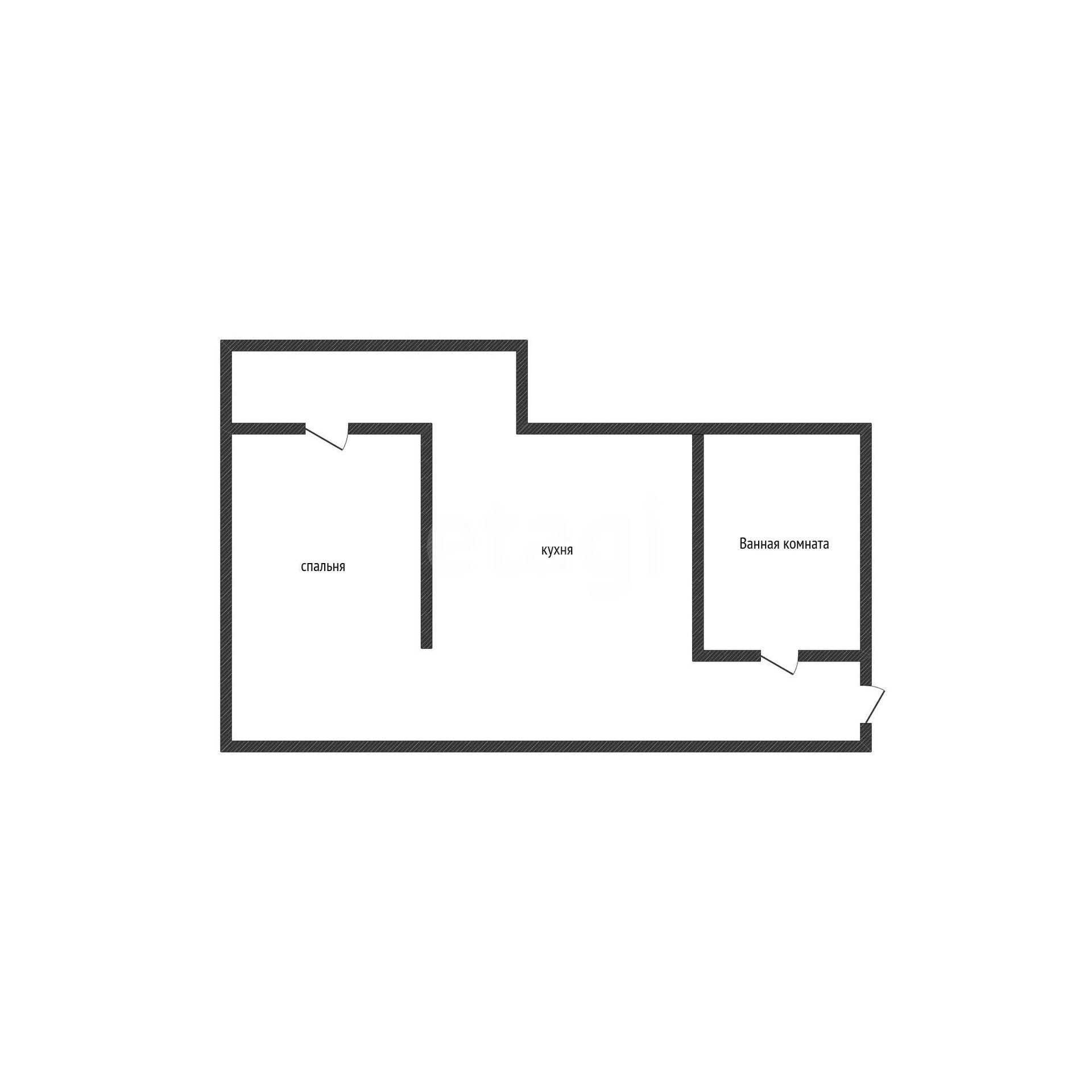 1-к квартира, 39.1м² (улица Героя Пешкова, 14к3) - миниатюра 2