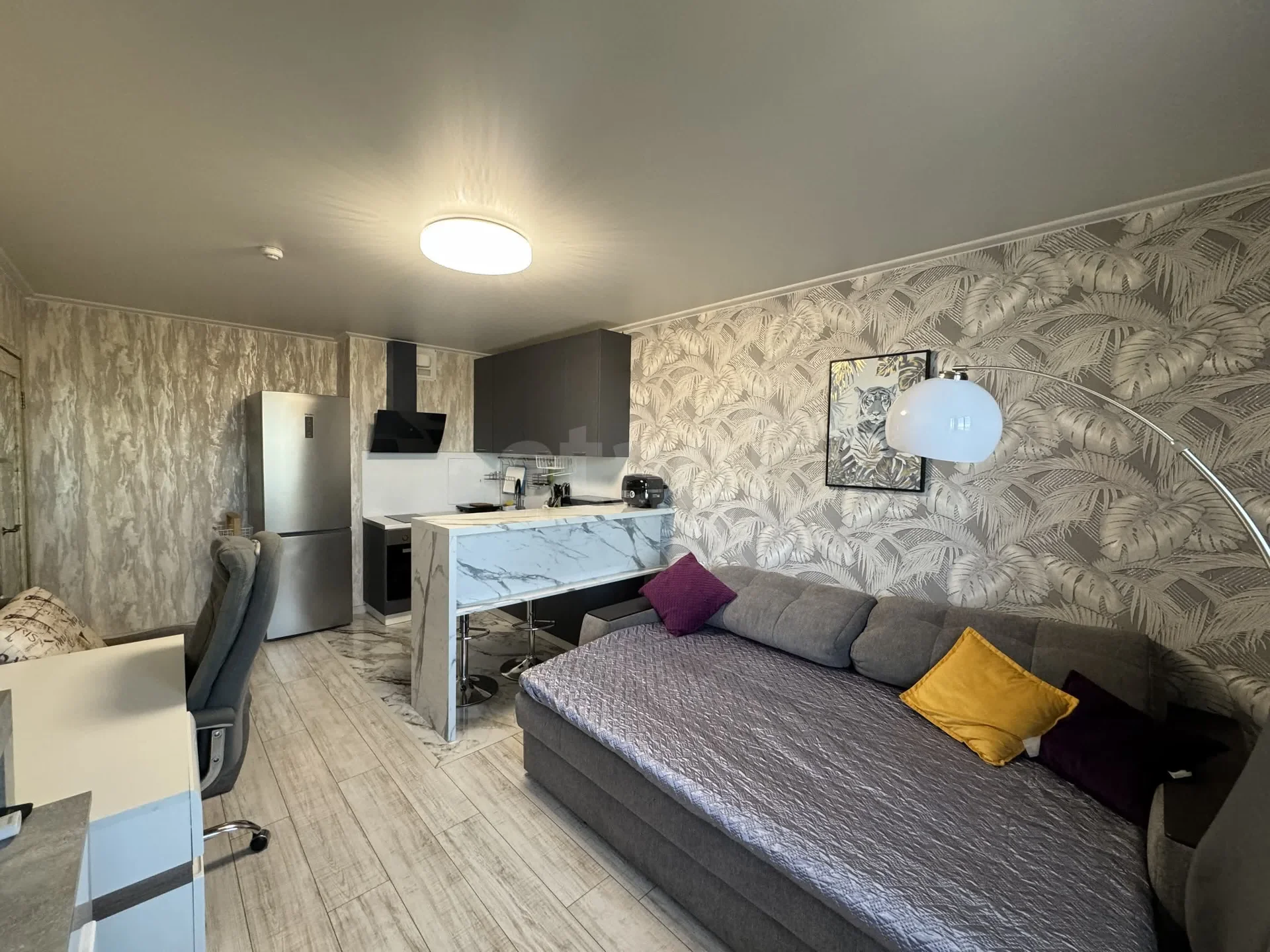 Студия, 25.5м² (улица имени Валерия Гассия, 26) - изображение 1