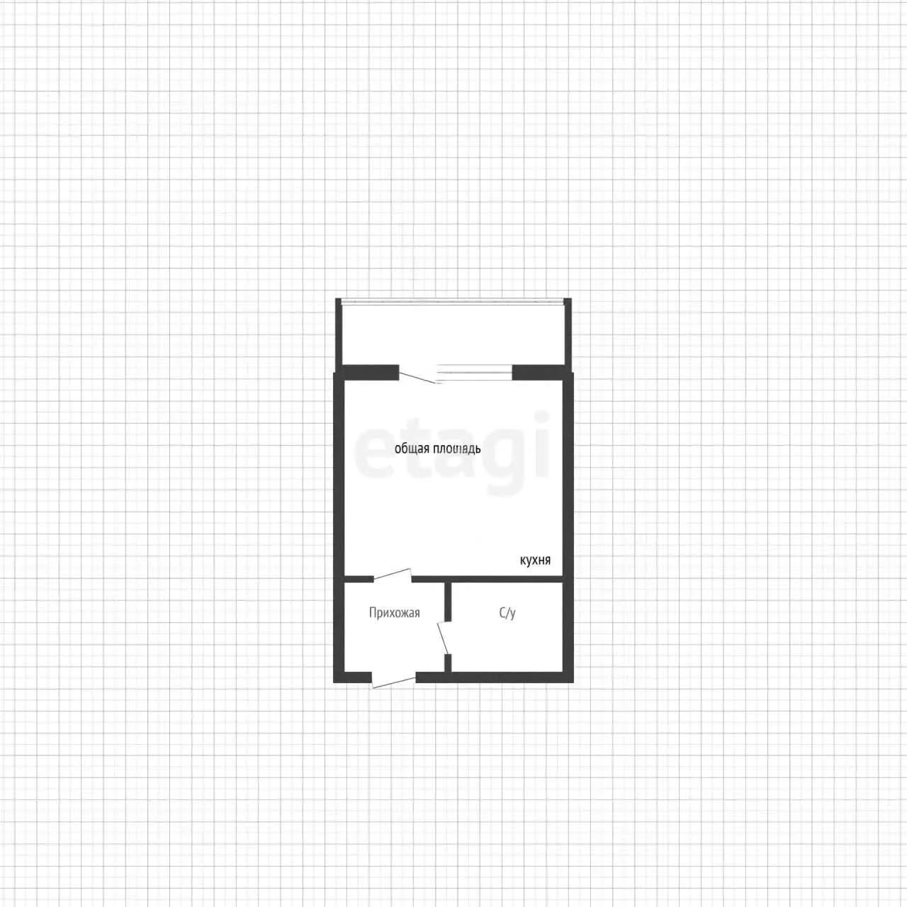 Студия, 24.2м² (улица Лётчика Позднякова, 2к17) - миниатюра 16
