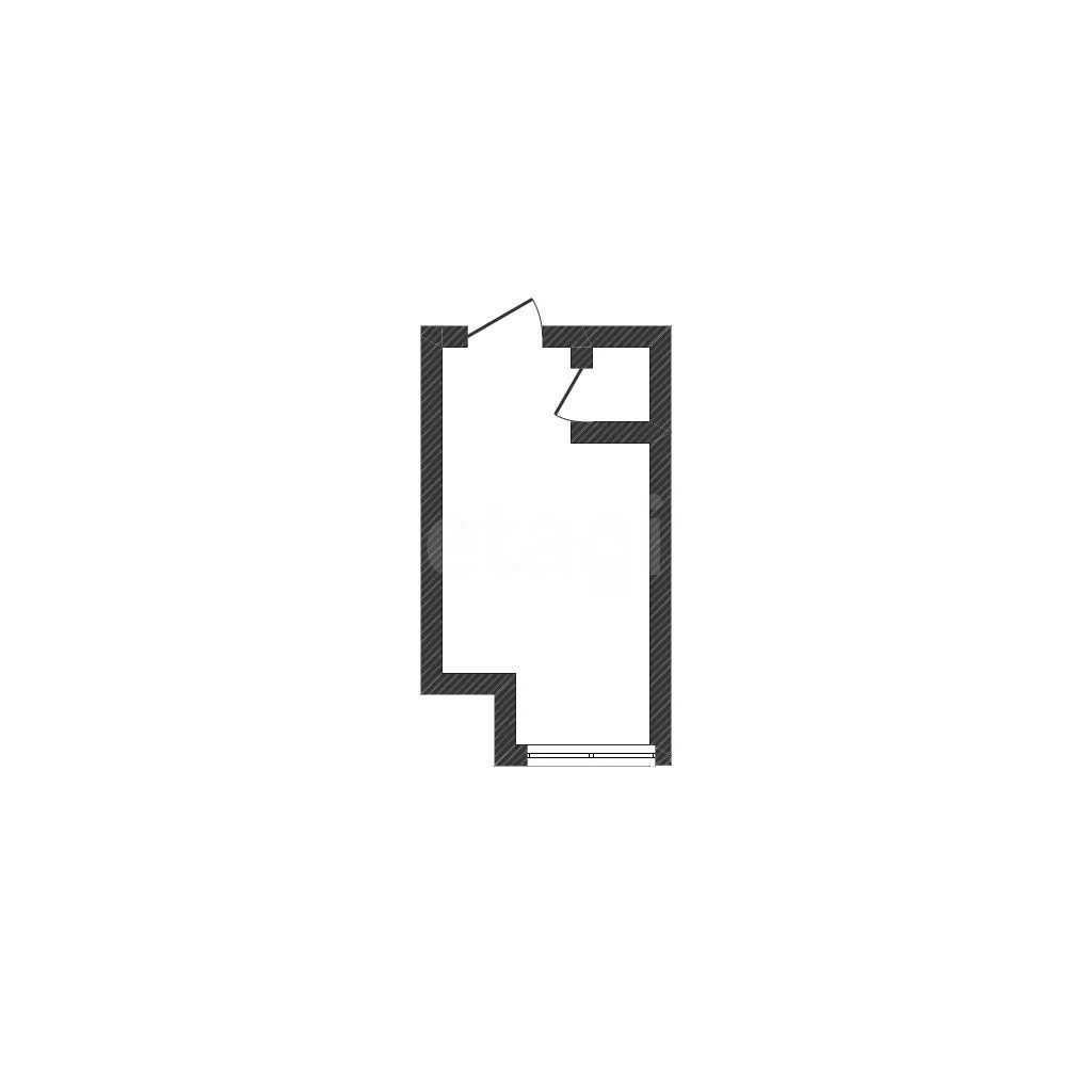Студия, 29.2м² (Апрельская улица, 5) - миниатюра 9
