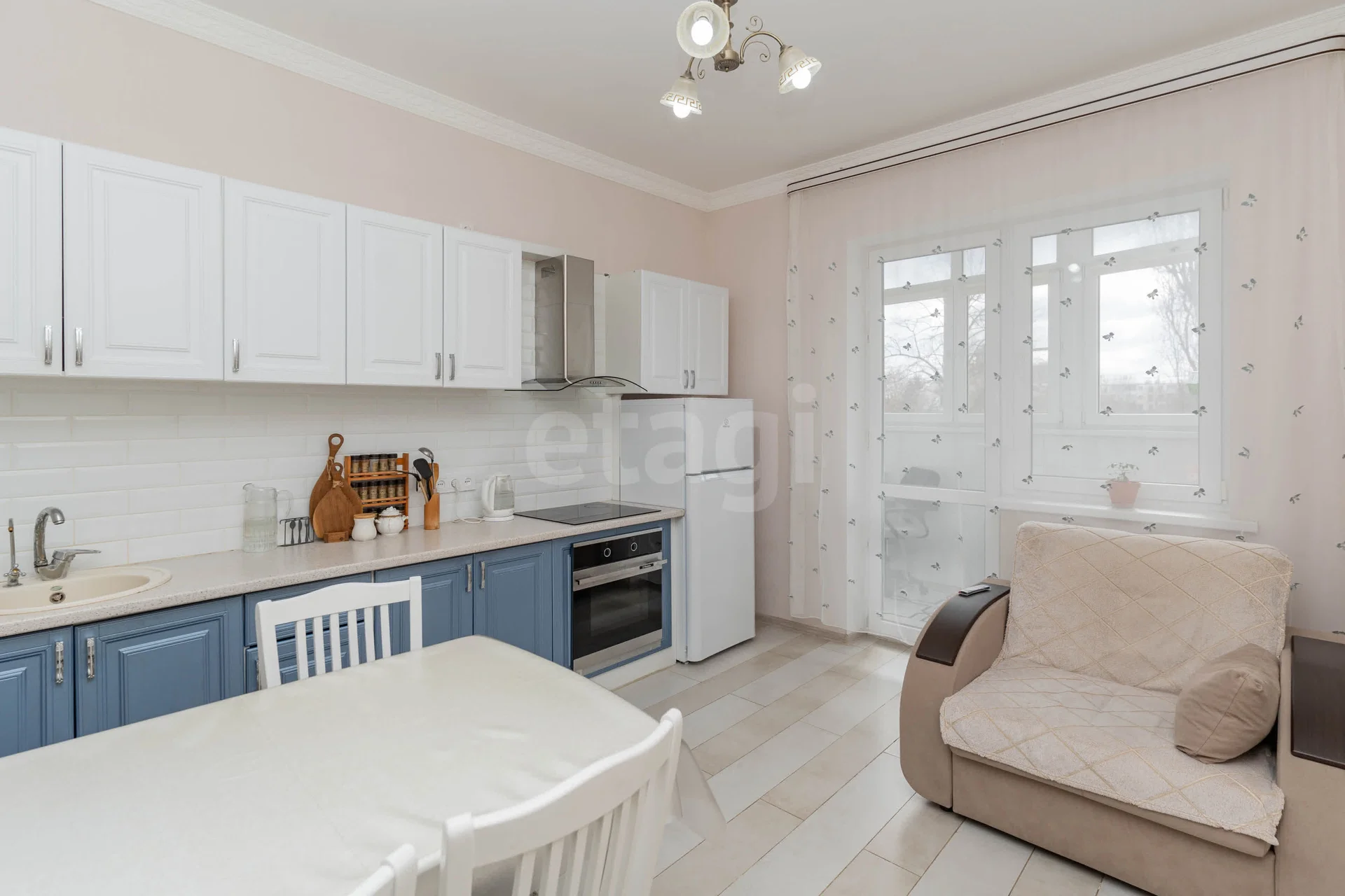 1-к квартира, 42м² (Стахановская улица, 1) - миниатюра 3