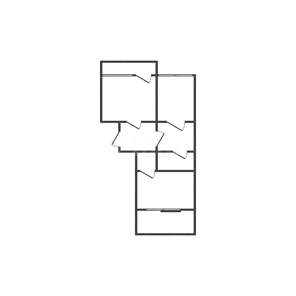 2-к квартира, 52.7м² (Рождественская набережная, 39) - миниатюра 24