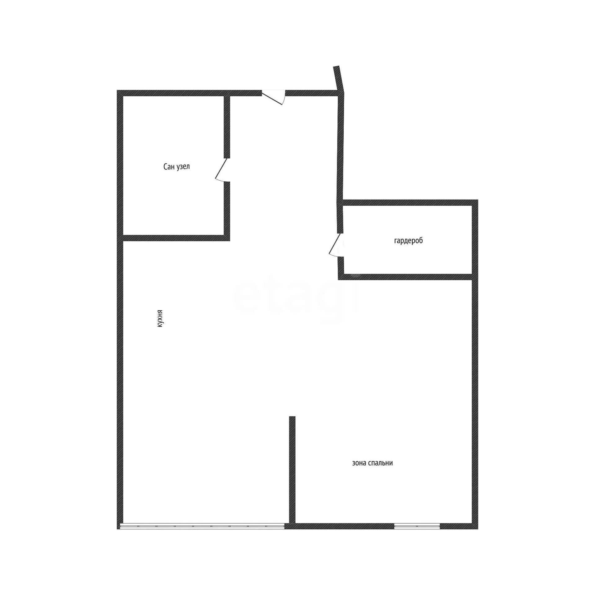 1-к квартира, 35м² (улица Шоссе Нефтяников, 18/1) - миниатюра 13