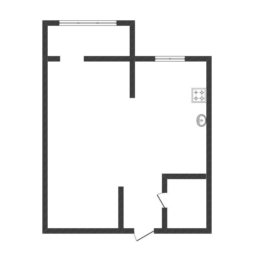 1-к квартира, 33.4м² (2-я Целиноградская улица, 1/1) - миниатюра 17