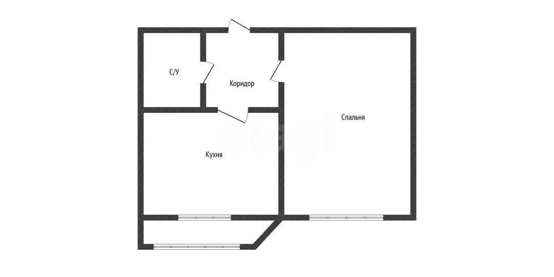 1-к квартира, 29м² (5-я Дорожная улица, 68к3) - миниатюра 17