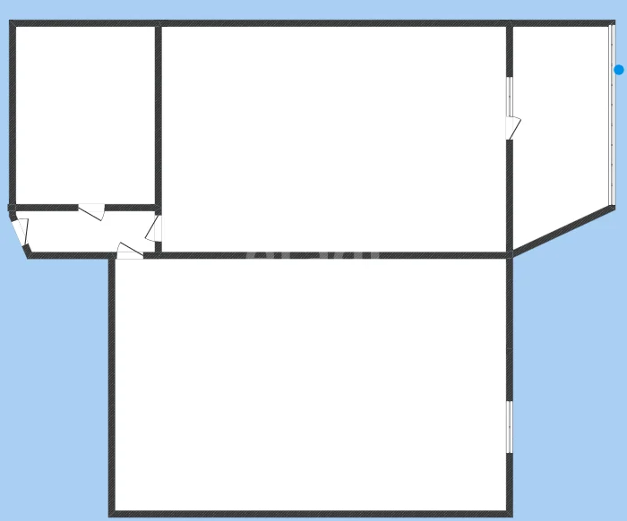 1-к квартира, 26м² (улица Лётчика Позднякова, 2к6) - миниатюра 12