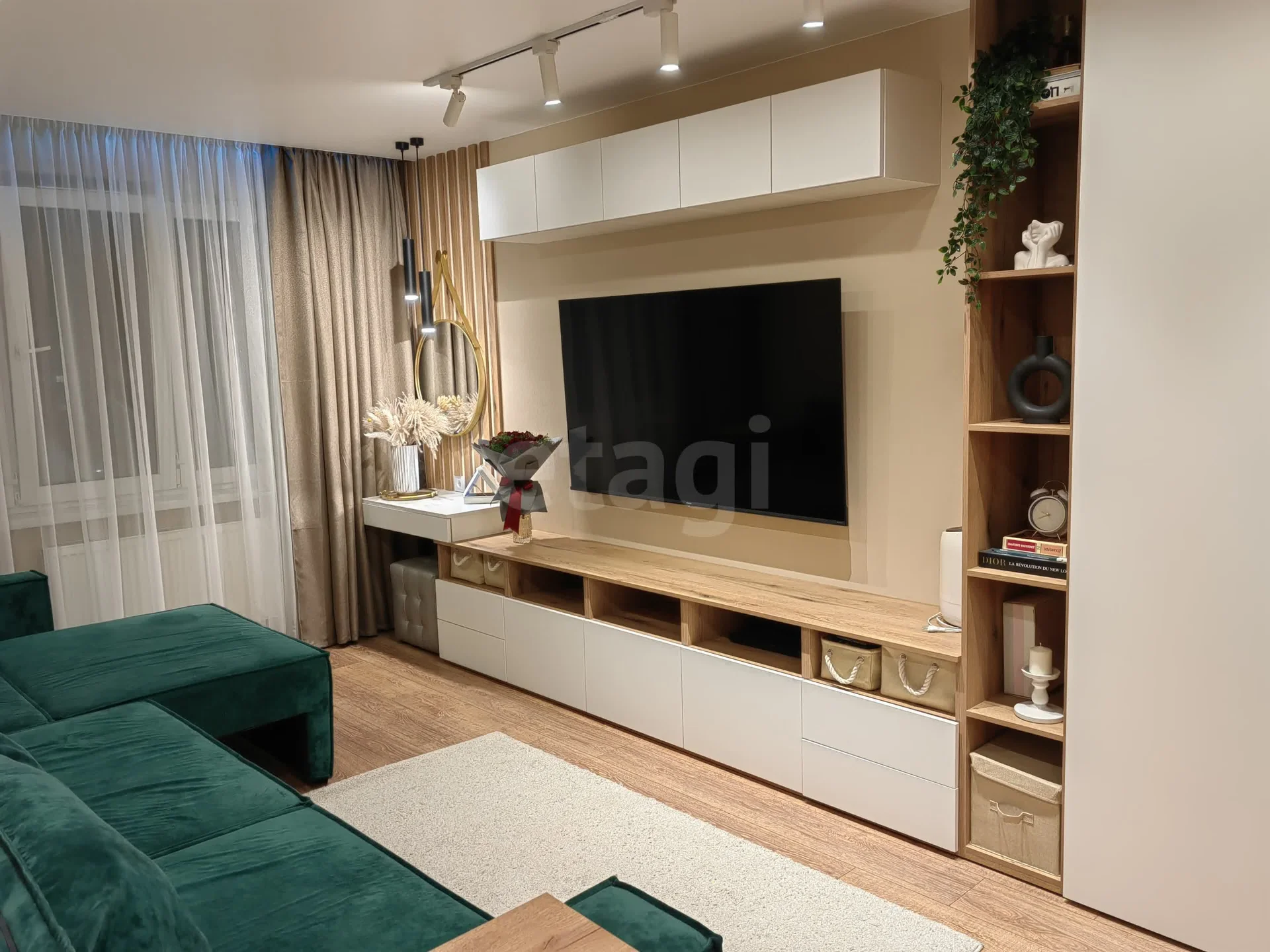 2-к квартира, 56.8м² (Черкасская улица, 141) - изображение 1