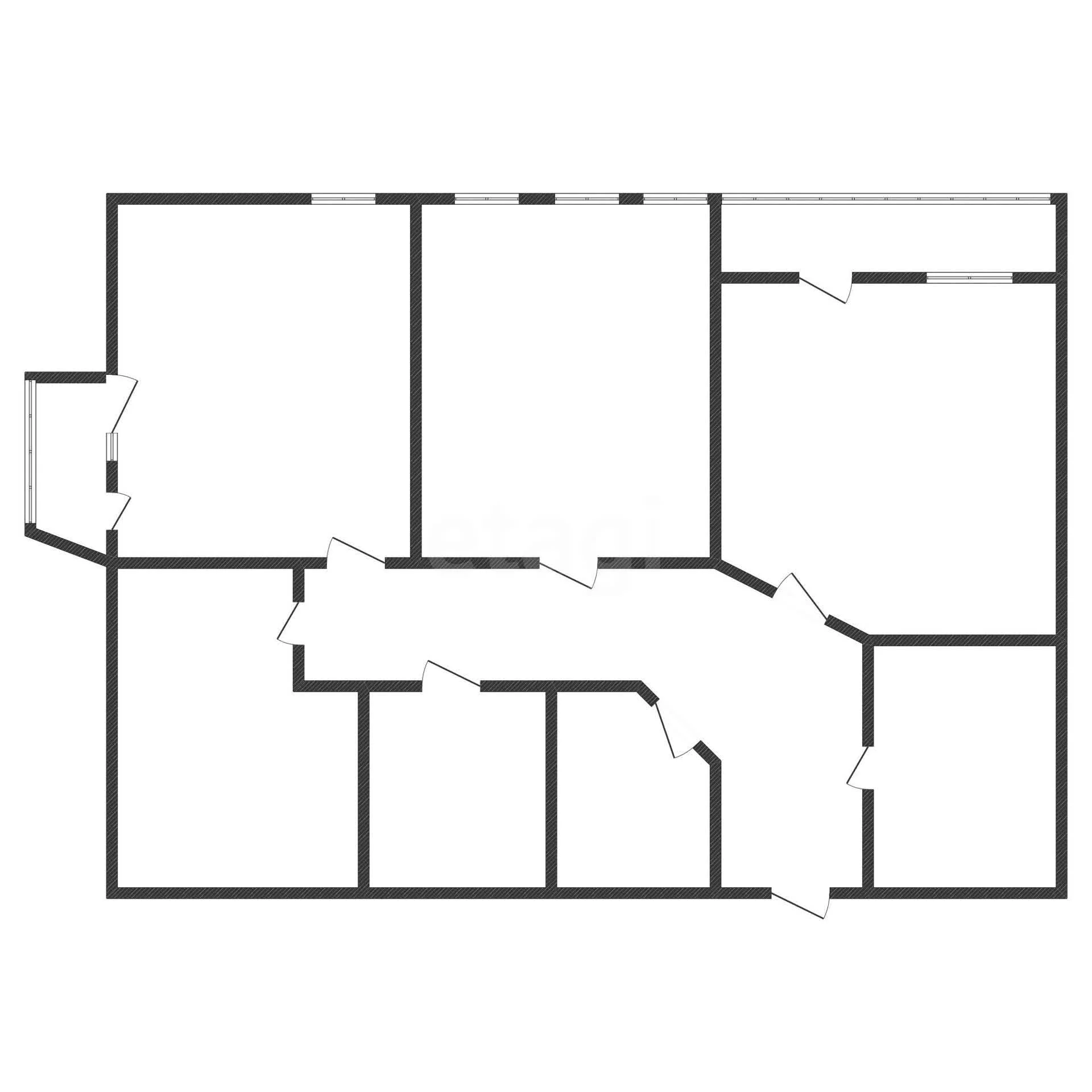 3-к квартира, 108.7м² (Уральская улица, 100) - миниатюра 15