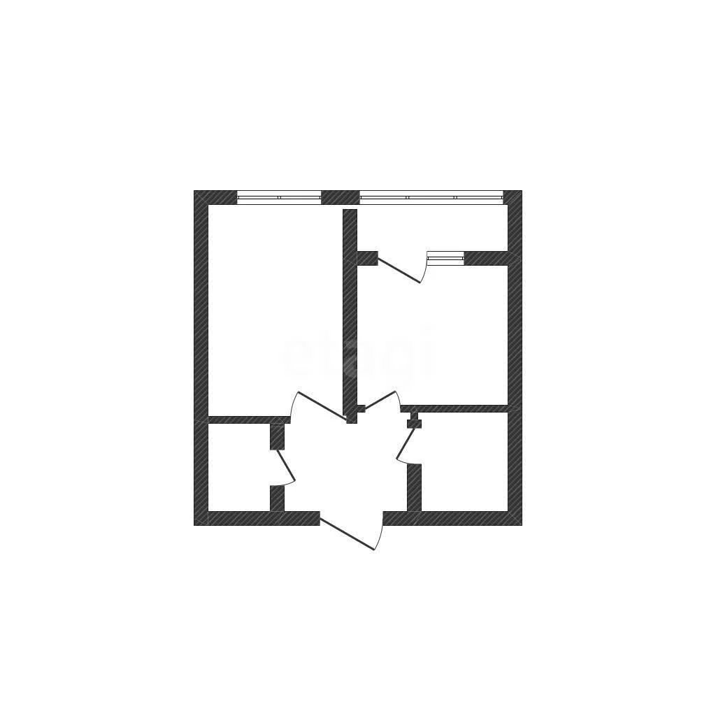 1-к квартира, 34м² (улица имени Профессора Малигонова, 38) - миниатюра 11