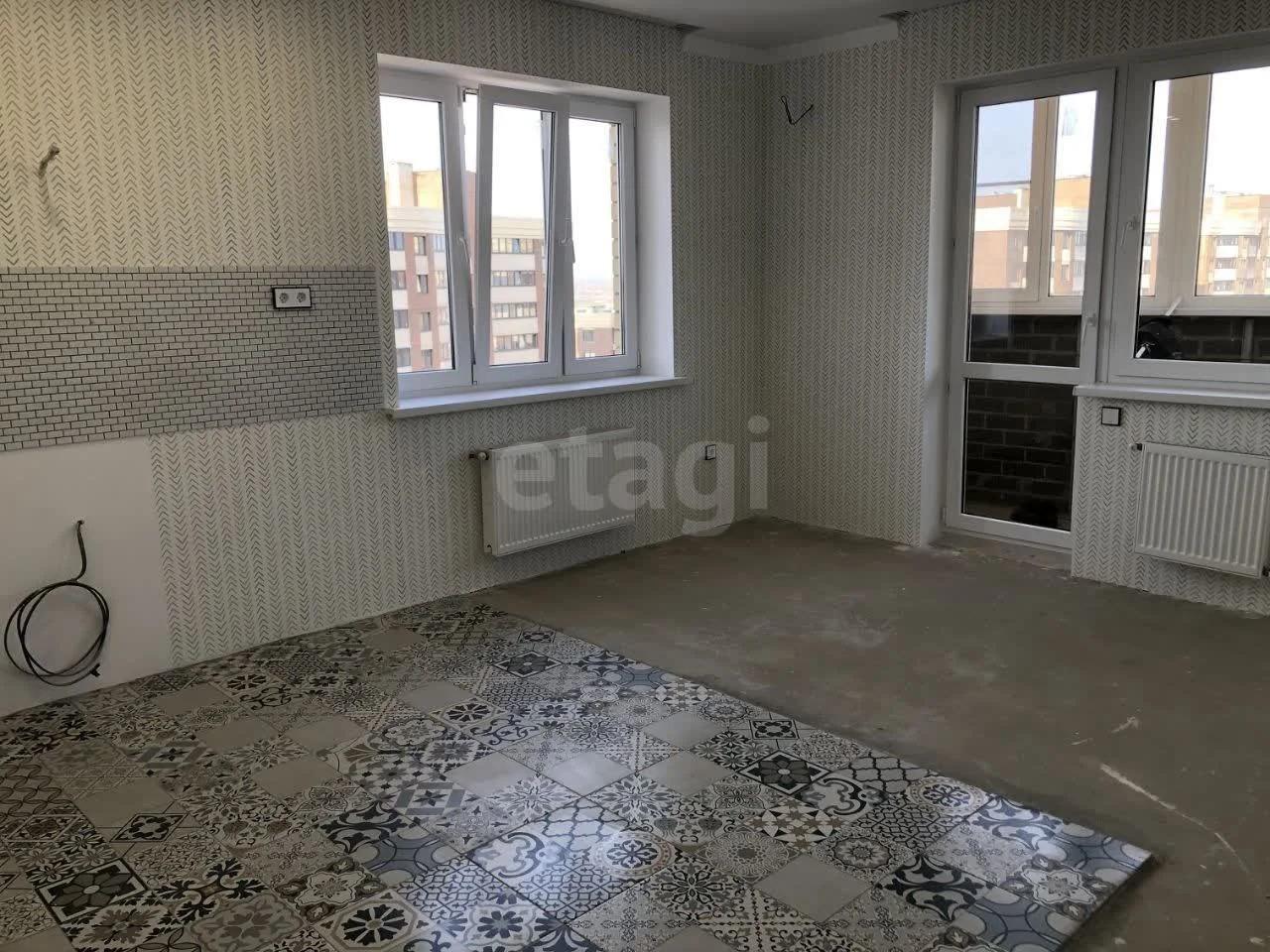 3-к квартира, 79.1м² (улица Петра Метальникова, 40) - миниатюра 7