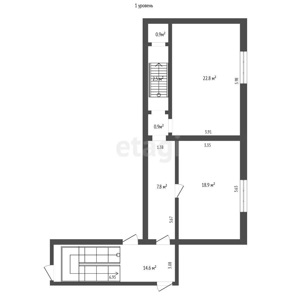 2-к квартира, 108м² (Митинская улица, 4) - миниатюра 47
