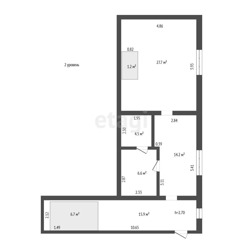 2-к квартира, 108м² (Митинская улица, 4) - миниатюра 48