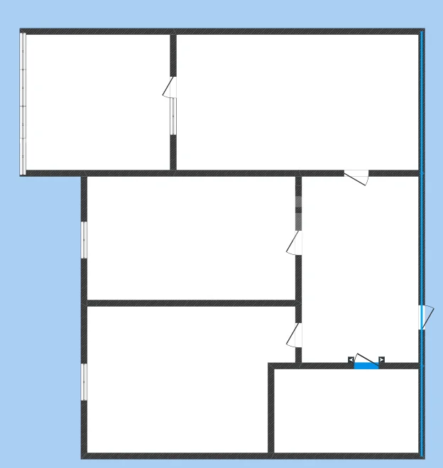2-к квартира, 57.3м² (, 2) - миниатюра 13