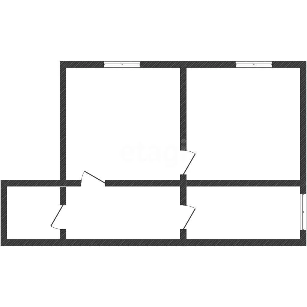 2-к квартира, 66м² (улица Григория Булгакова, 6) - миниатюра 16