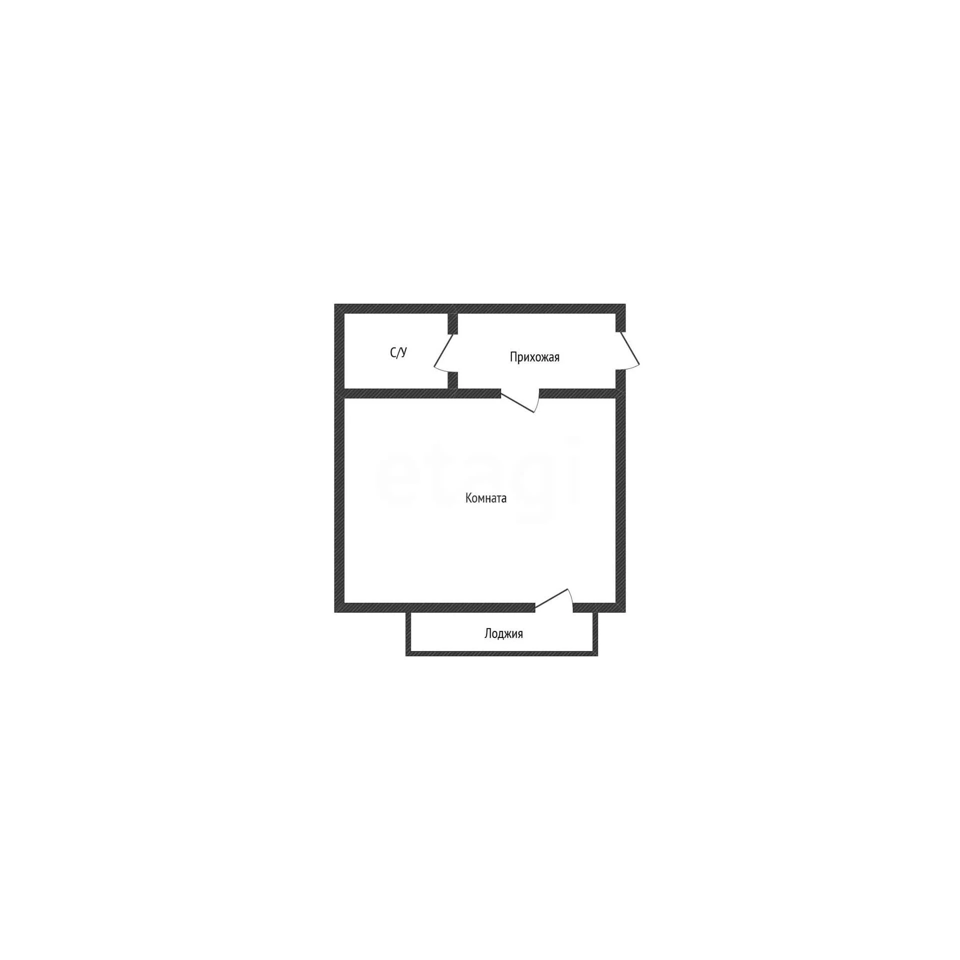 Студия, 32.7м² (Бжегокайская улица, 90/2к2) - миниатюра 21
