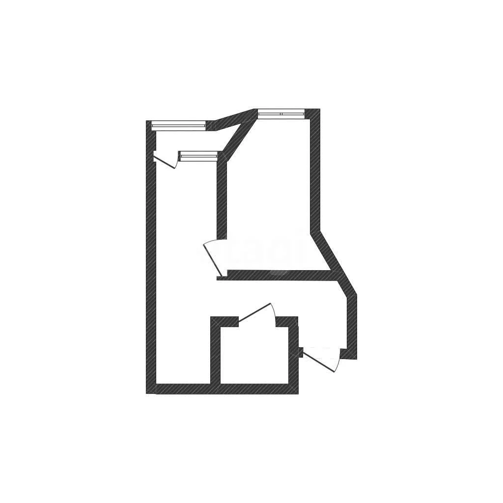 1-к квартира, 35.7м² (улица имени В.М. Комарова, 21/1к5) - миниатюра 7