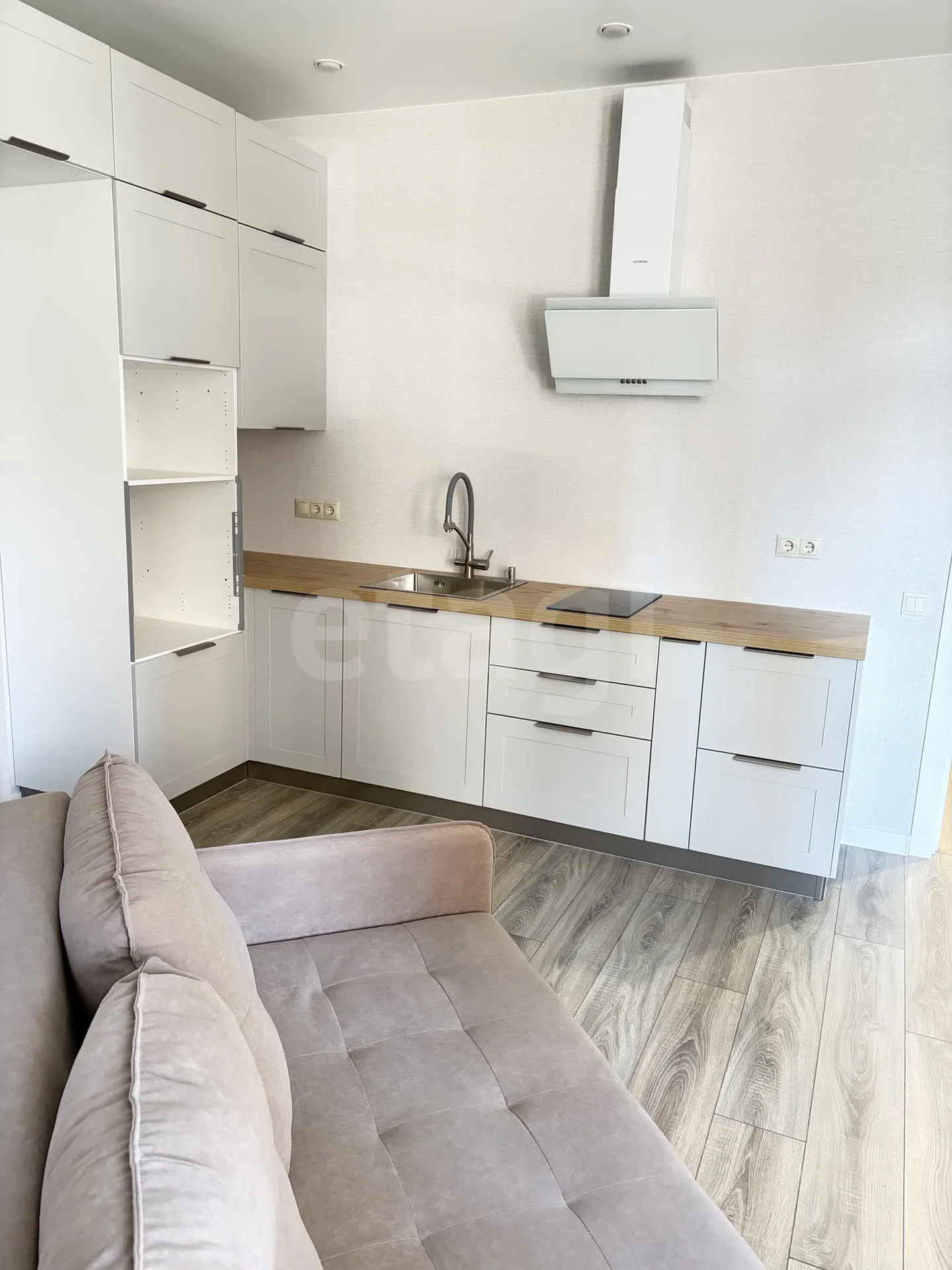 1-к квартира, 37м² (улица Григория Булгакова, 16) - изображение 1