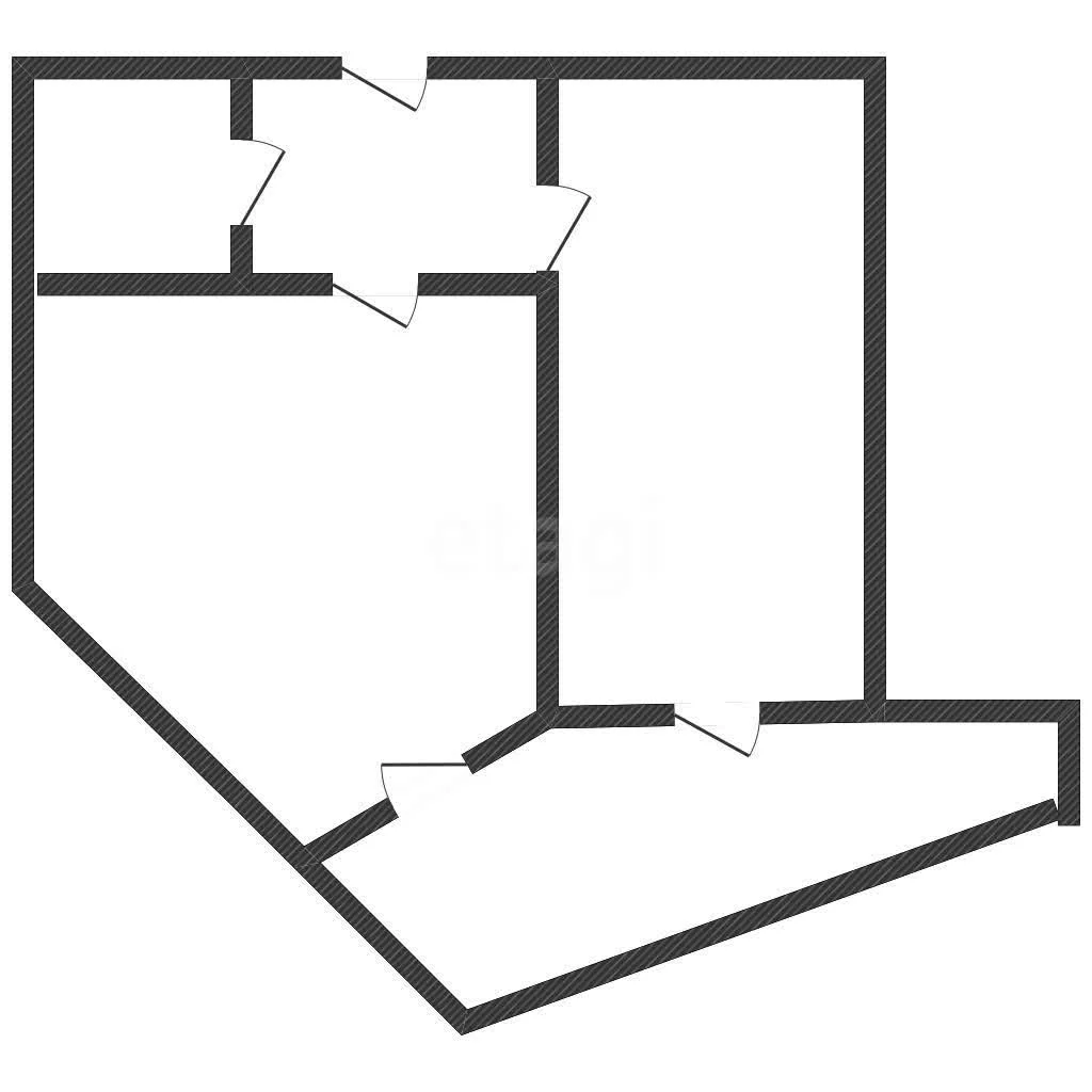 1-к квартира, 37м² (улица Григория Булгакова, 16) - миниатюра 28