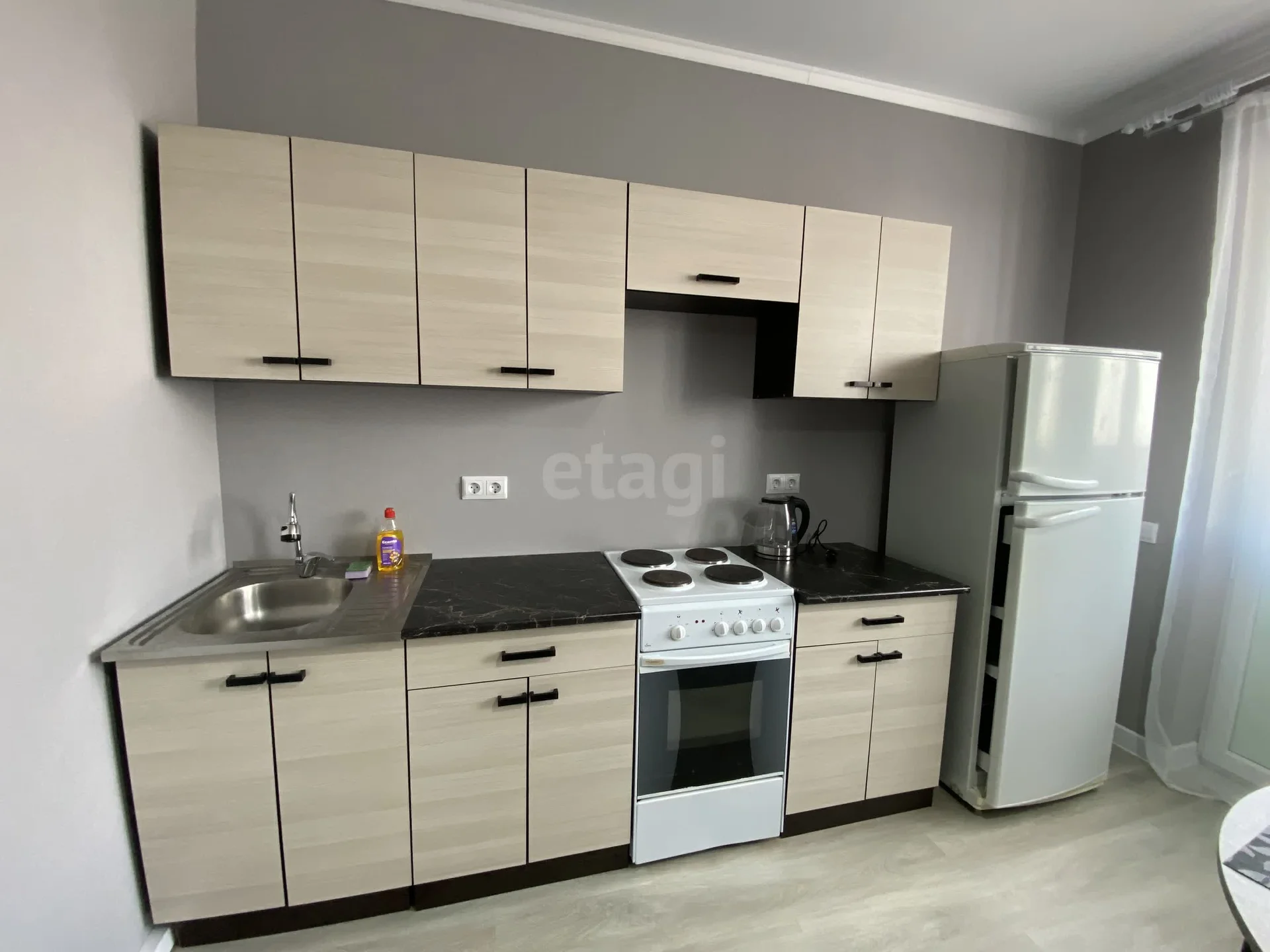 1-к квартира, 37м² (улица Константина Гондаря, 98) - миниатюра 5