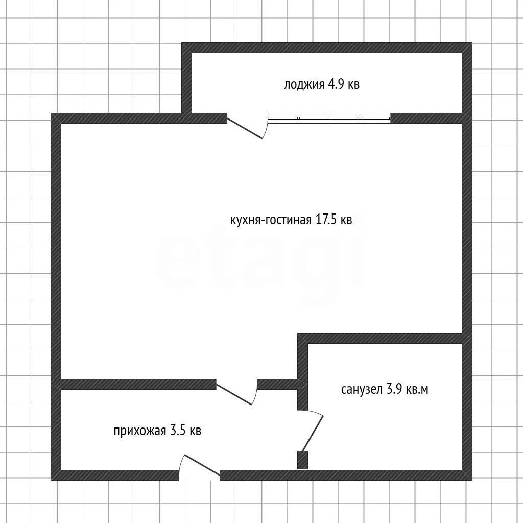 Студия, 24.9м² (улица имени Героя Ростовского, 8к1) - миниатюра 11
