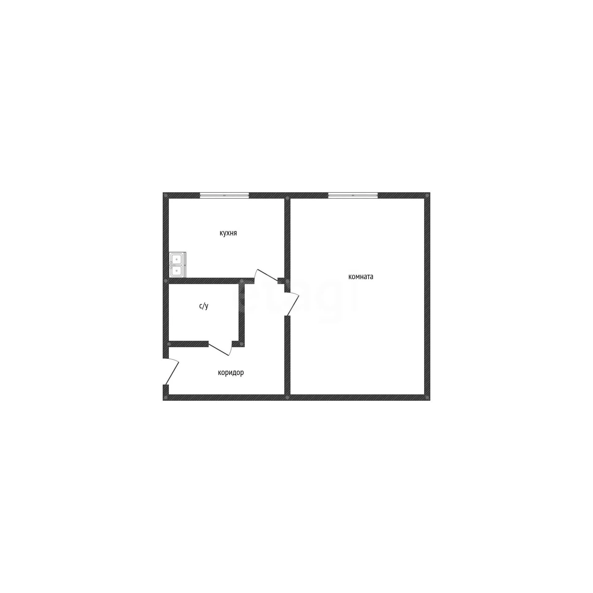 1-к квартира, 41.4м² (Красноармейская улица, 75) - миниатюра 10