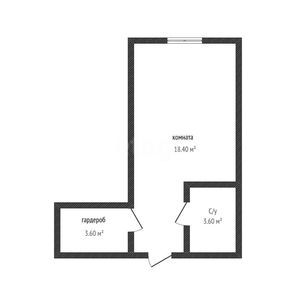 Студия, 25.3м² (улица имени Героя Дангириева, 4к1) - миниатюра 14
